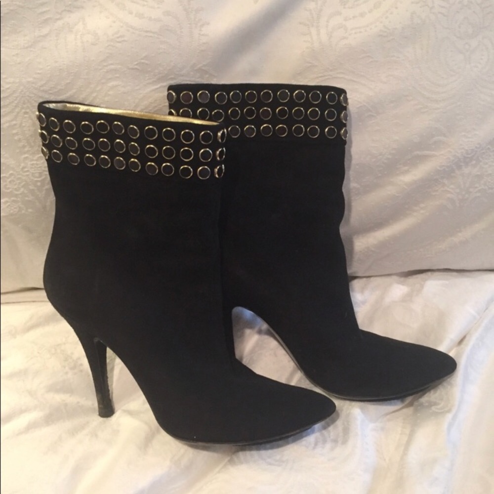 Authentic Gucci Ankle Booties W/Stud Embellishment - image 4